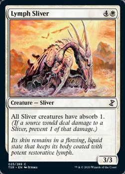 2021 Magic the Gathering Time Spiral Remastered #025/289 Lymph Sliver Front