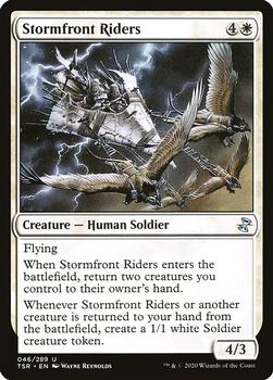 2021 Magic the Gathering Time Spiral Remastered #046/289 Stormfront Riders Front