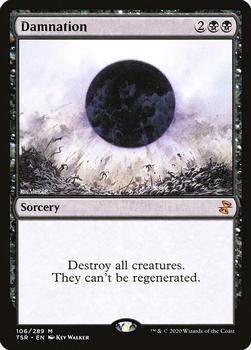 2021 Magic the Gathering Time Spiral Remastered #106/289 Damnation Front