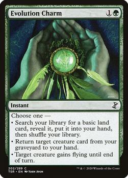 2021 Magic the Gathering Time Spiral Remastered #202/289 Evolution Charm Front