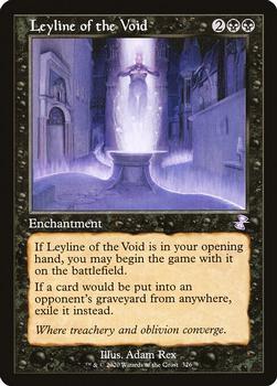 2021 Magic the Gathering Time Spiral Remastered #326 Leyline of the Void Front