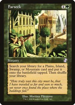 2021 Magic the Gathering Time Spiral Remastered #363 Farseek Front
