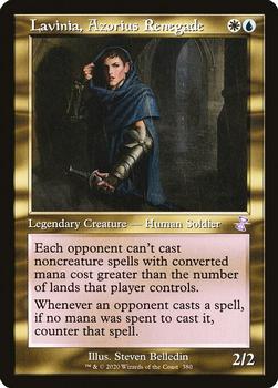 2021 Magic the Gathering Time Spiral Remastered #380 Lavinia, Azorius Renegade Front