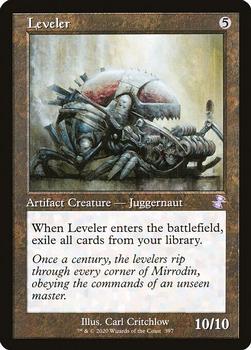 2021 Magic the Gathering Time Spiral Remastered #397 Leveler Front
