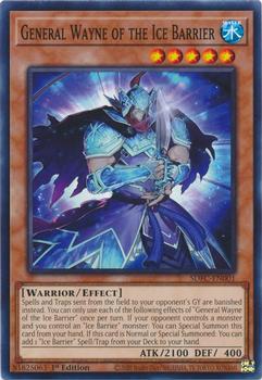 2021 Yu-Gi-Oh! Structure Deck: Freezing Chains English 1st Edition  #SDFC-EN001 General Wayne of the Ice Barrier Front
