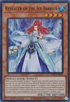 2021 Yu-Gi-Oh! Structure Deck: Freezing Chains English 1st Edition  #SDFC-EN002 Revealer of the Ice Barrier Front