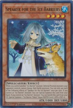 2021 Yu-Gi-Oh! Structure Deck: Freezing Chains English 1st Edition  #SDFC-EN003 Speaker for the Ice Barriers Front