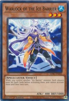 2021 Yu-Gi-Oh! Structure Deck: Freezing Chains English 1st Edition  #SDFC-EN010 Warlock of the Ice Barrier Front