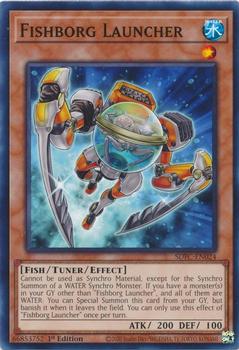 2021 Yu-Gi-Oh! Structure Deck: Freezing Chains English 1st Edition  #SDFC-EN024 Fishborg Launcher Front