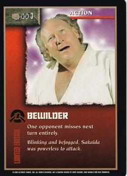 1995 Ultimate Combat CCG #NNO Bewilder Front
