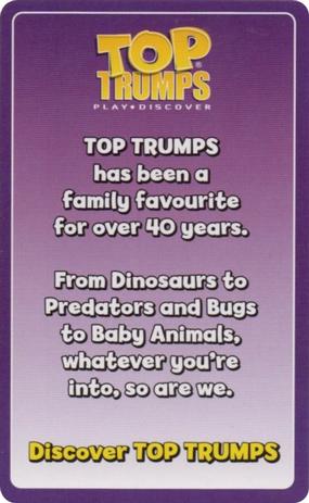 2020 Top Trumps Baby Animals #NNO Advertising Card Front