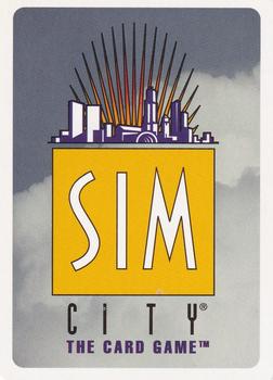 1995 SimCity The Card Game #NNO Civic Theatre Back