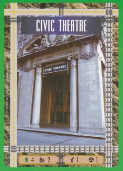 1995 SimCity The Card Game #NNO Civic Theatre Front