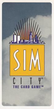 1995 SimCity The Card Game #NNO Sears Tower Back