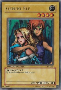 2004 Yu-Gi-Oh! Invasion of Chaos - Special Edition #IOC-SE1 Gemini Elf Front