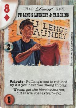 1998 Deadlands: Doomtown Episodes 1&2 #NNO Fu Leng's Laundry & Tailoring Front