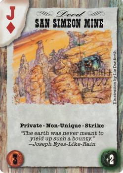 1998 Deadlands: Doomtown Episodes 1&2 #NNO San Simeon Mine Front