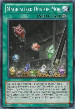 2013 Yu-Gi-Oh! Shadow Specters English #SHSP-EN069 Magicalized Duston Mop Front