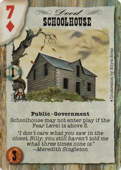 1998 Deadlands: Doomtown Episode 7 - Reprints #33 Schoolhouse Front