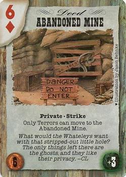 1999 Deadlands: Doomtown Pine Box #5 Abandoned Mine Front