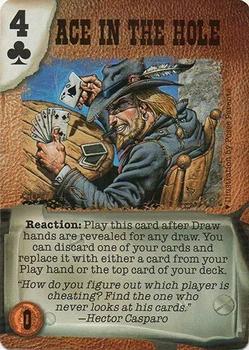 1999 Deadlands: Doomtown Pine Box #6 Ace in the Hole Front