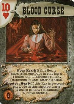1999 Deadlands: Doomtown Pine Box #28 Blood Curse Front