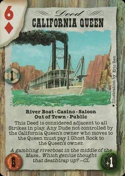 1999 Deadlands: Doomtown Pine Box #45 California Queen Front