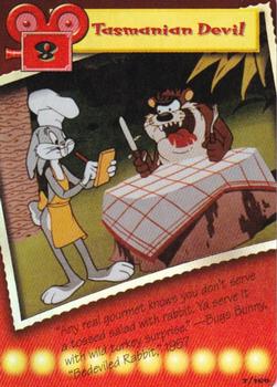 2000 Wizards of the Coast Looney Tunes TCG #7 Tasmanian Devil [8] Front