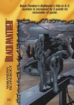 1997 Fleer/Skybox Classic Marvel Overpower #NNO Black Panther Wakandan Technology Front