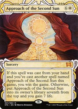 2021 Magic The Gathering Strixhaven Mystical Archive #1 Approach of the Second Sun Front
