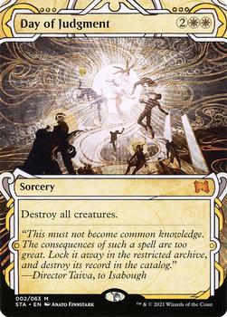 2021 Magic The Gathering Strixhaven Mystical Archive #2 Day of Judgment Front