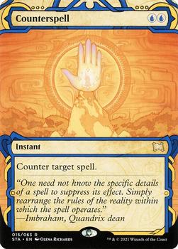 2021 Magic The Gathering Strixhaven Mystical Archive #15 Counterspell Front