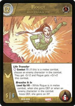 2019 Upper Deck VS System 2PCG: Resistance #RES-006 Rogue Front