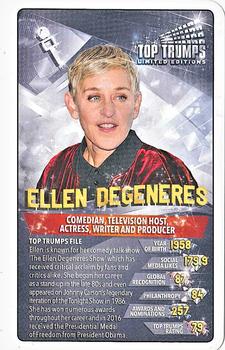 2019 Top Trumps Limited Editions Celebrities #NNO Ellen DeGeneres Front