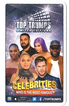 2019 Top Trumps Limited Editions Celebrities #NNO Drake Back