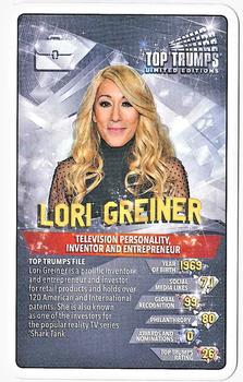 2019 Top Trumps Limited Editions Celebrities #NNO Lori Greiner Front