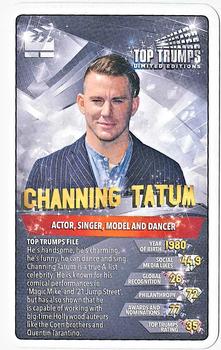 2019 Top Trumps Limited Editions Celebrities #NNO Channing Tatum Front