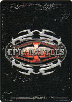 2005 Score Epic Battles - Mortal Kombat: Round 1 #20 Battle Mastery Back