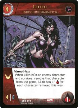 2017 Upper Deck VS System 2PCG: Legacy #LEG-072 Lilith Front