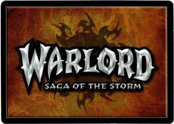 2001 Warlord Saga of the Storm Assassin's Strike #006 Rhydin Back