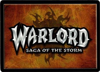 2001 Warlord Saga of the Storm Assassin's Strike #018 Sedwin Elfhunter Back