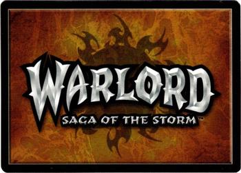 2001 Warlord Saga of the Storm Assassin's Strike #026 Jemman Back