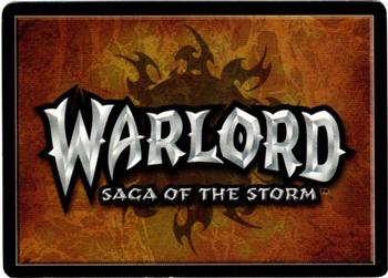 2001 Warlord Saga of the Storm Assassin's Strike #032 Belsamoreth Back