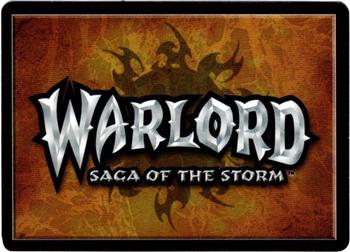 2001 Warlord Saga of the Storm Assassin's Strike #058 Battle Rage Back