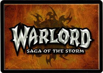 2001 Warlord Saga of the Storm - Good & Evil #006 Lava Burst Back