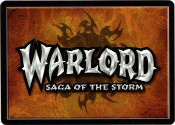 2001 Warlord Saga of the Storm - Good & Evil #011 Storm's Caress Back