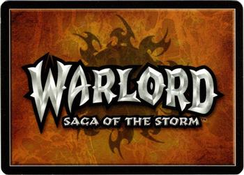 2001 Warlord Saga of the Storm - Good & Evil #020 Ball Lightning Back