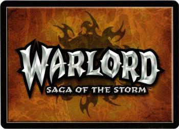 2001 Warlord Saga of the Storm - Good & Evil #026 Jamr ibn Al-as Back