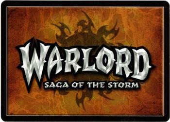 2001 Warlord Saga of the Storm - Good & Evil #064 Eyestalk of Fear Back