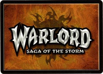 2001 Warlord Saga of the Storm - Good & Evil #065 Eyestalk of Sloth Back